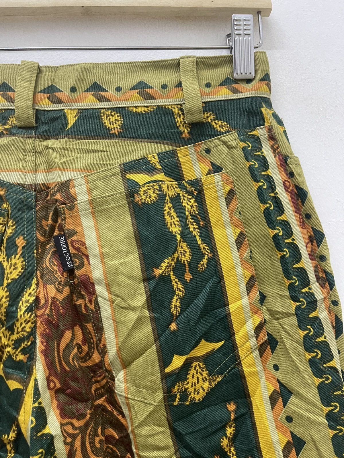 Japanese Brand Rare 22 OCTOBRE Paris Bruxelles Pant Size 26" / US 2 / IT 38 - 16 Thumbnail