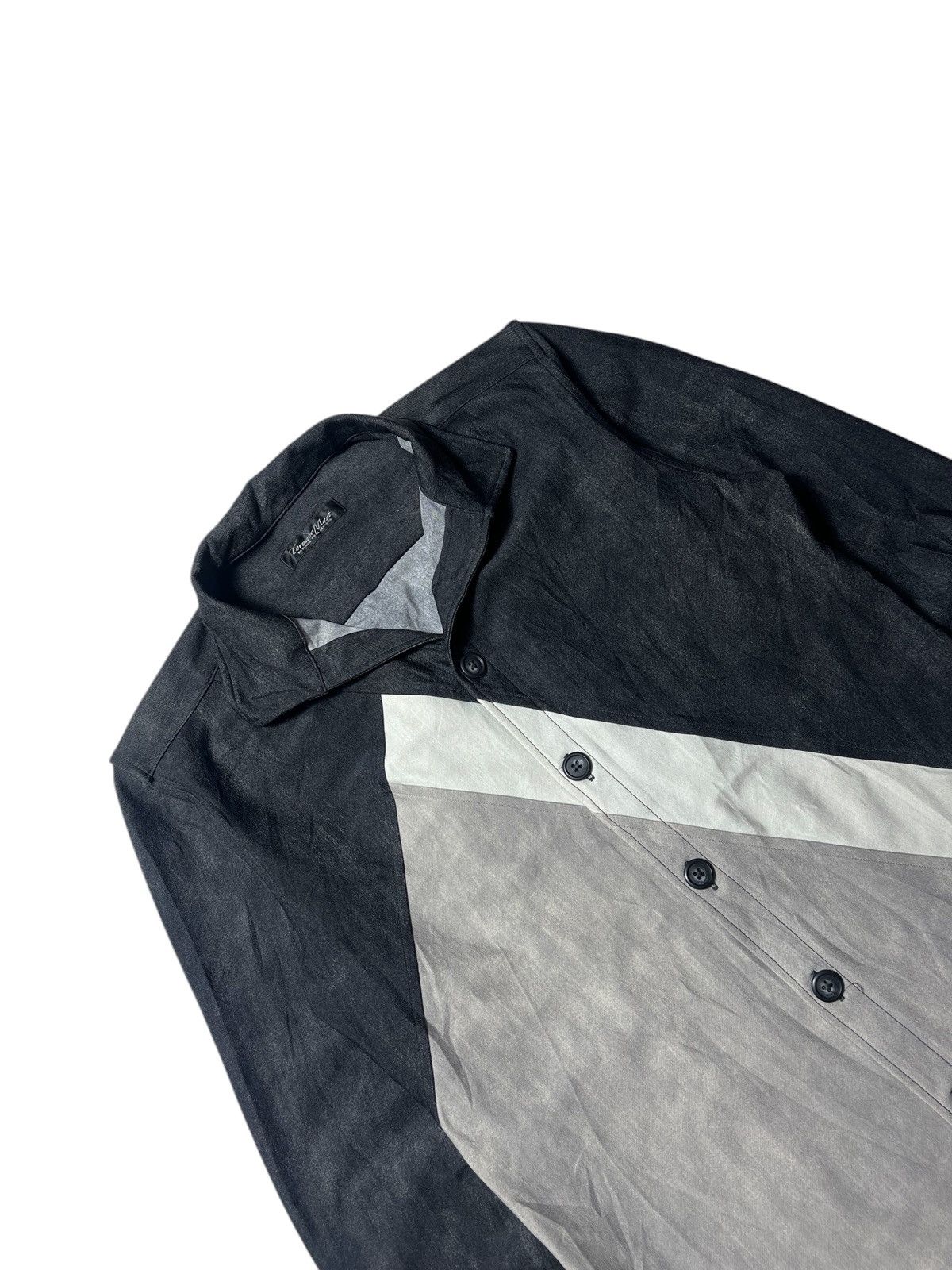 Tornado Mart Tornado Mart Japanese Black Washed Shirt Size US M / EU 48-50 / 2 - 2 Thumbnail