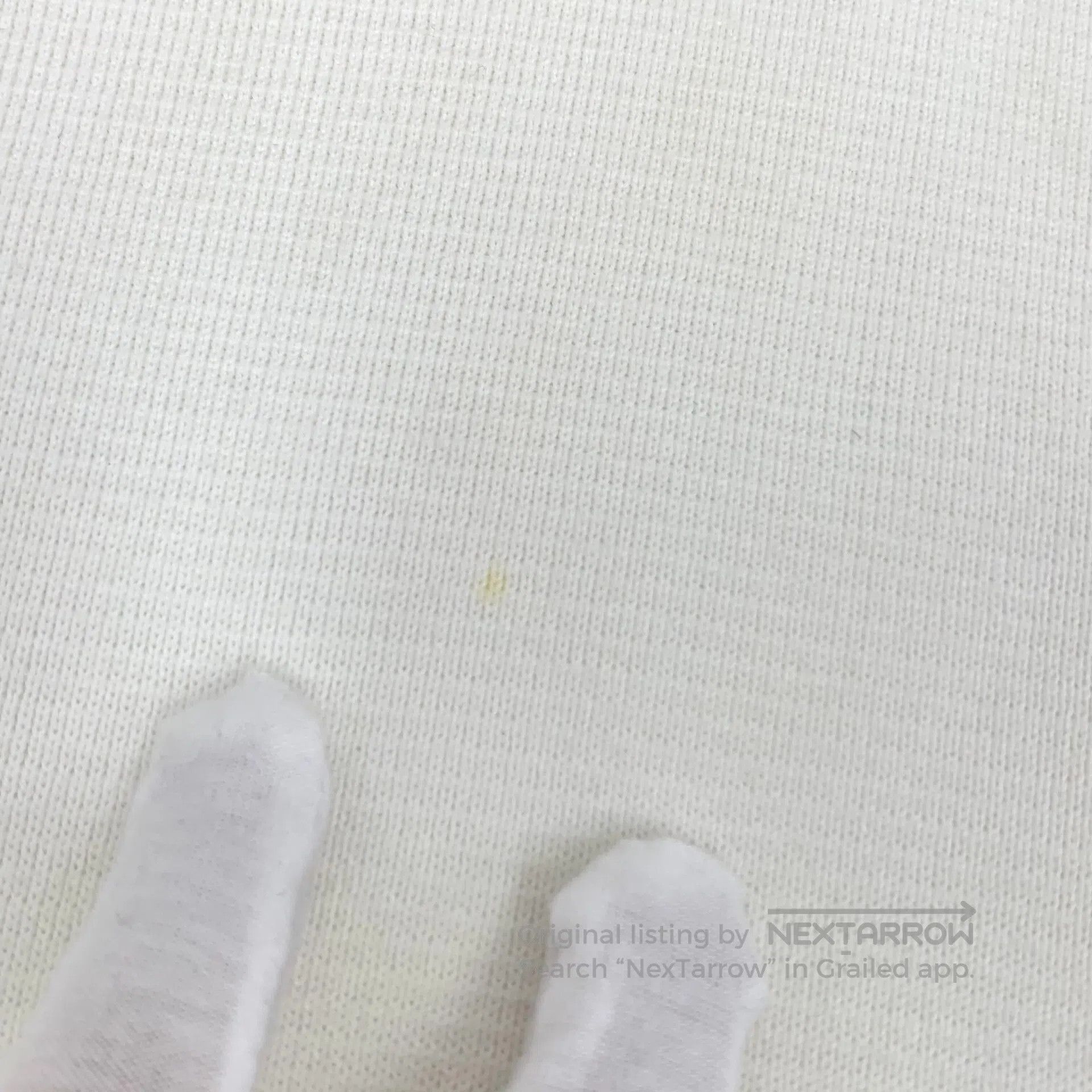 Thom Browne Thom Browne White Classic Four Stripe Cotton Crew Neck Lon Size US XXS / EU 40 - 8 Thumbnail