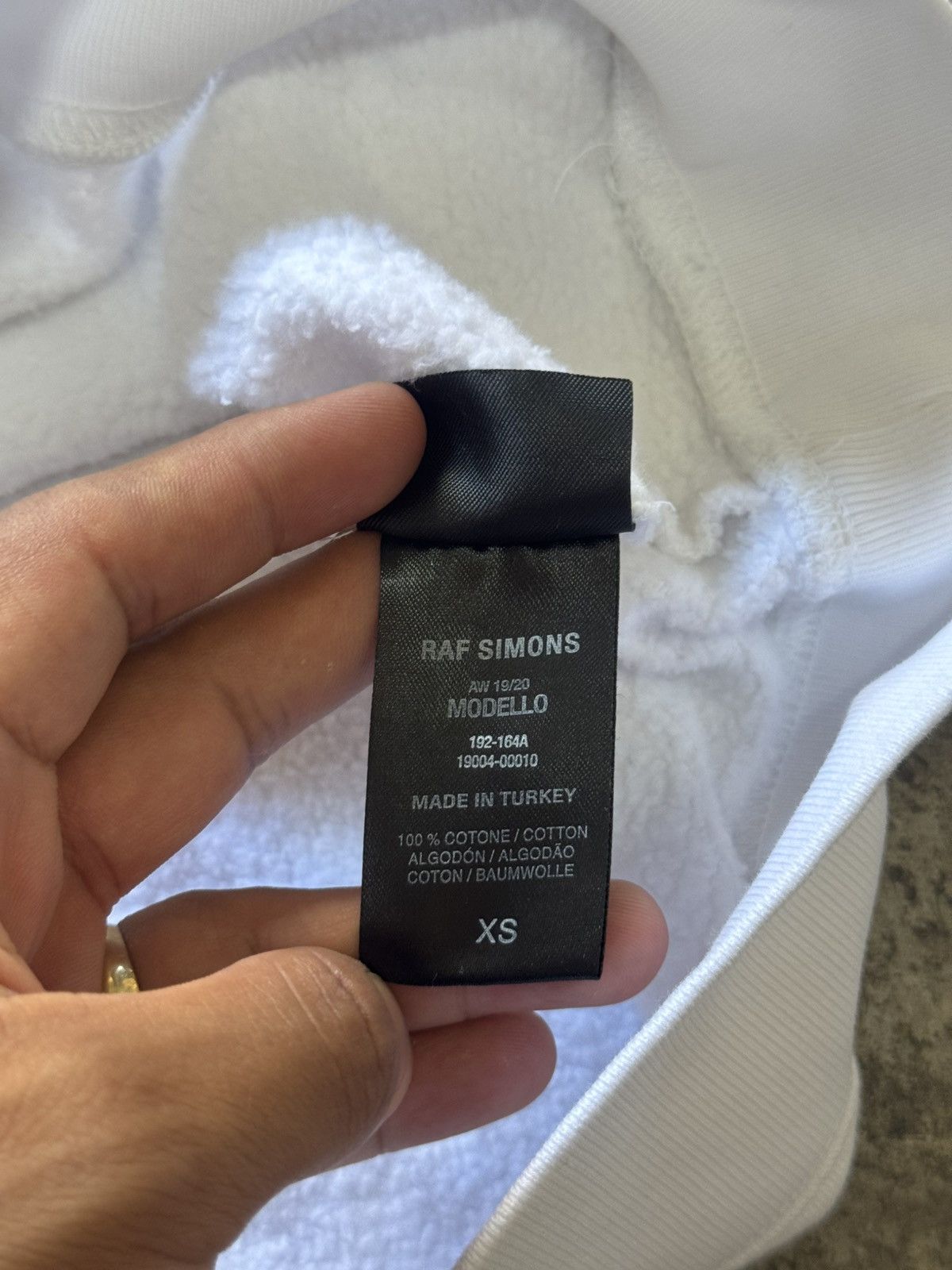 Raf Simons AW19 Raf Simon Xanthophobia Hoodie Xs Oversized Size US XS / EU 42 / 0 - 5 Thumbnail