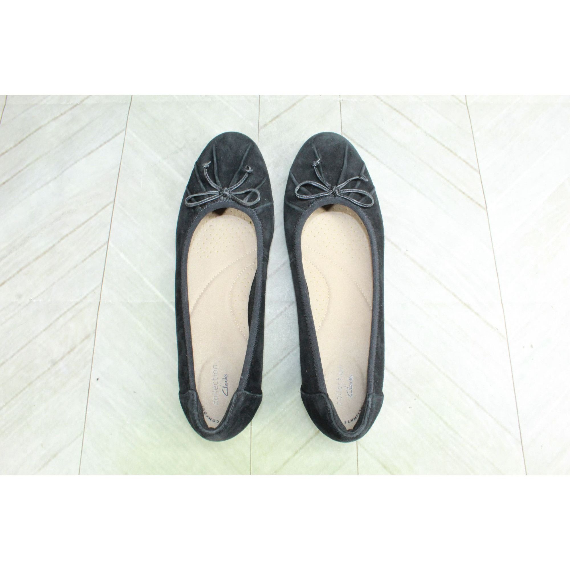 Clarks Clarks Women's Slip On Casual Comfort Ballet Flat Shoes Size US 9.5 / IT 39.5 - 7 Thumbnail