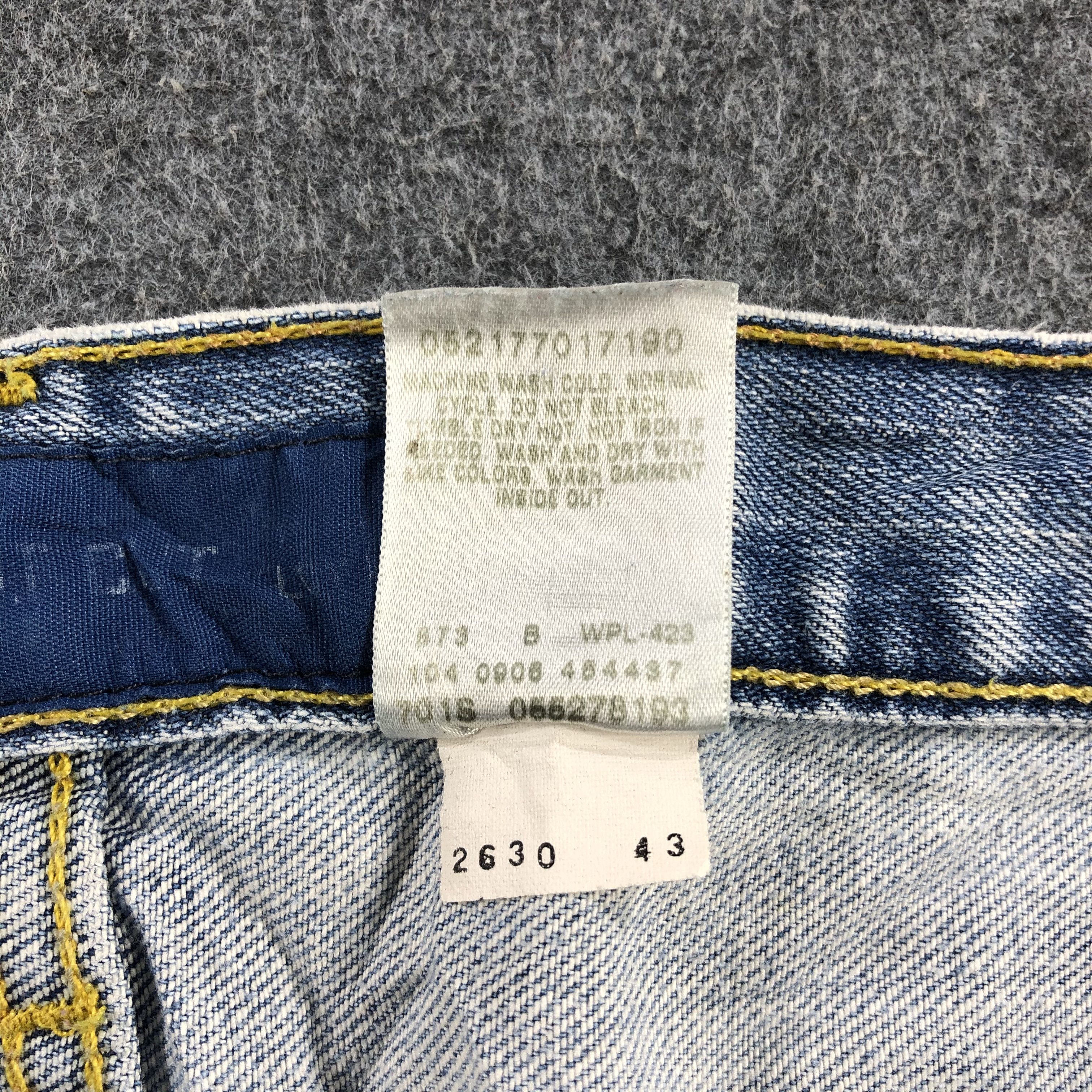 Levi's Vintage 90s Light Wash Levis 527 Jeans-J2055 Size US 34 / EU 50 - 20 Thumbnail