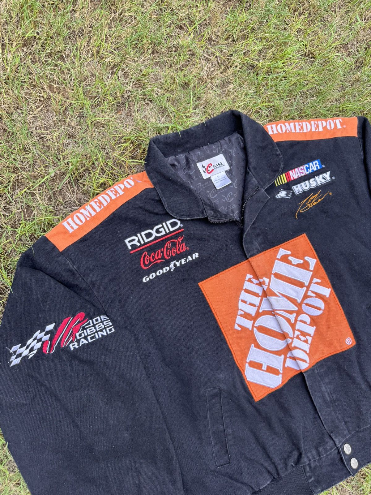 NASCAR Vintage Chase Authentics Tony Stewart Nascar Jacket Size US XL / EU 56 / 4 - 4 Thumbnail