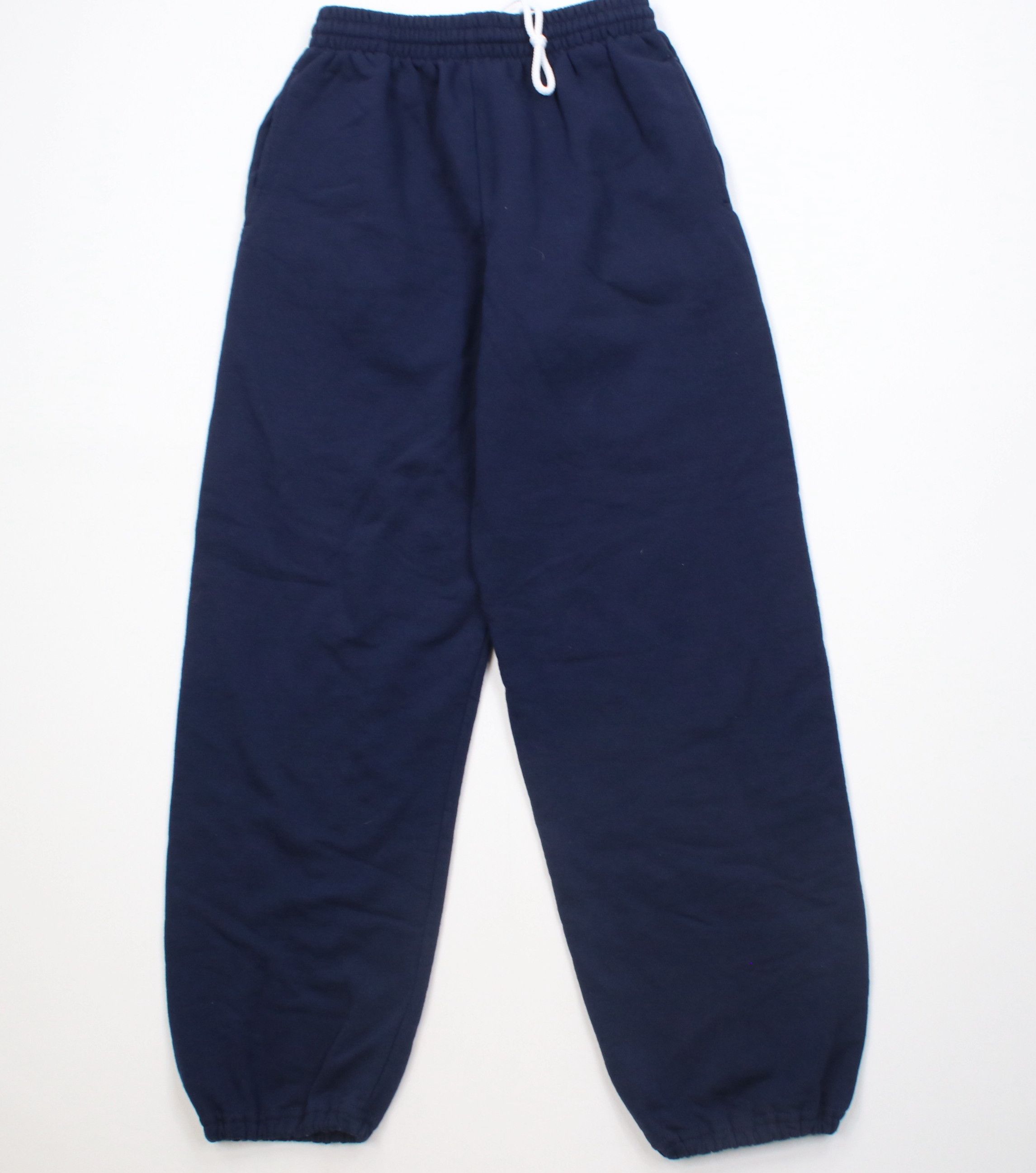 Vintage Vintage Y2K Streetwear Cuffed Sweatpants Joggers Navy Blue Size US 32 / EU 48 - 1 Thumbnail