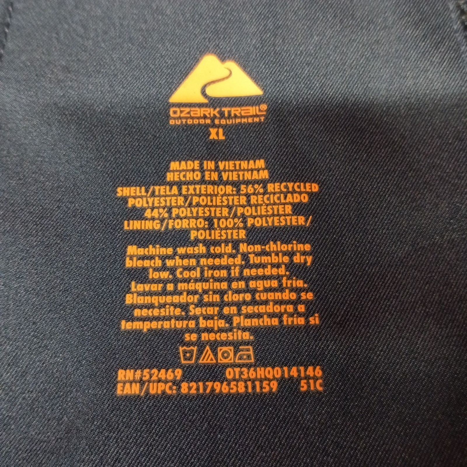 Other Ozark Trail Rain Jacket Men's Size XL Blue Waterproof Hooded Size US XL / EU 56 / 4 - 5 Thumbnail
