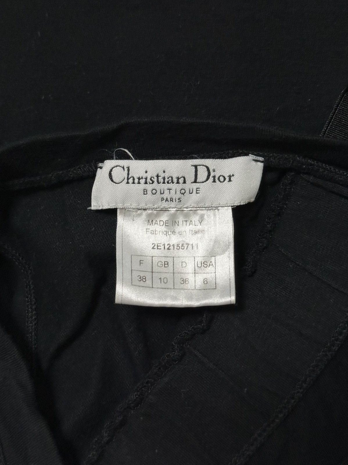 Dior CHRISTIAN DIOR Spring Summer 2002 One Shoulder Top Size S / US 4 / IT 40 - 5 Thumbnail