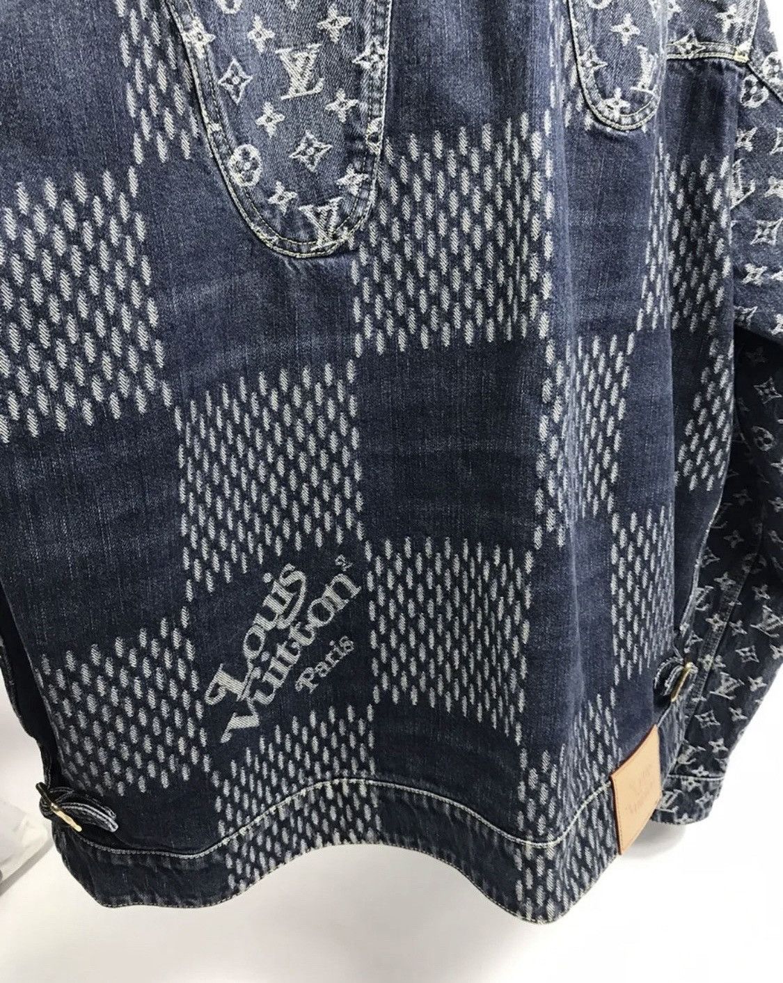 Louis Vuitton × Nigo Louis Vuitton X Nigo Monogram Denim Jacket Size US L / EU 52-54 / 3 - 12 Thumbnail