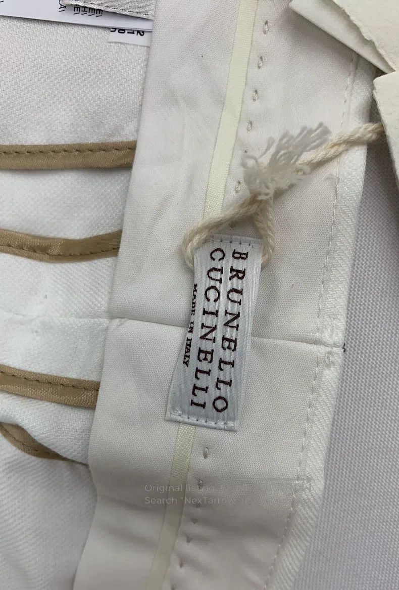 Brunello Cucinelli Brunello Cucinelli Loose Straight Solid Color Casual Pants Size 28" / US 6 / IT 42 - 7 Thumbnail