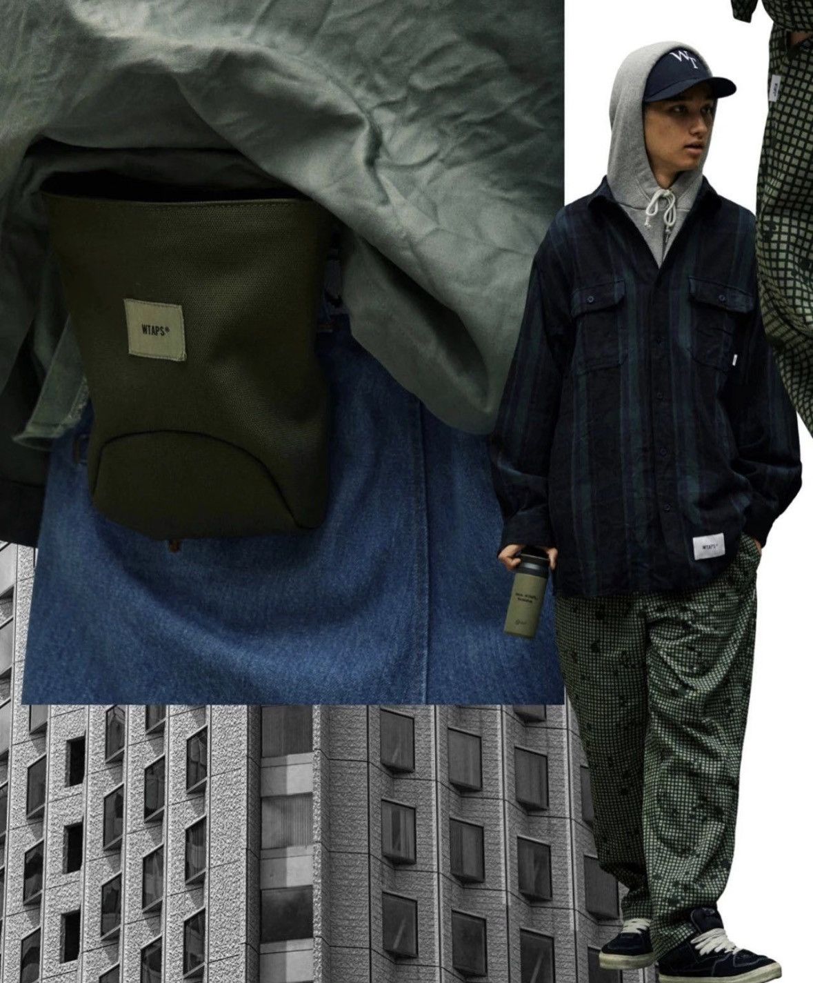 Wtaps WTAPS UPROOT POUCH CORDURA Size ONE SIZE - 3 Thumbnail