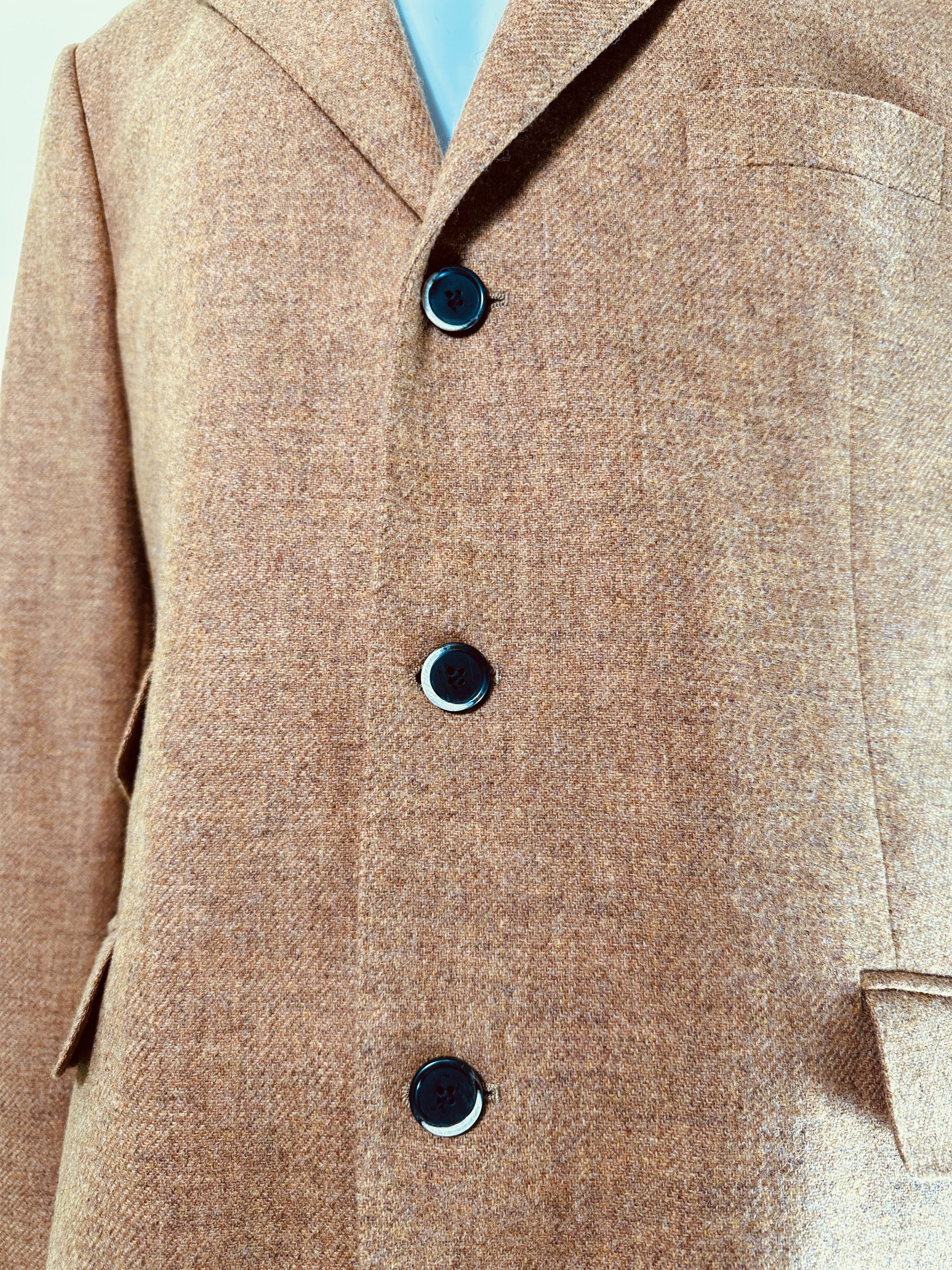 Corneliani Wool Yellow Blazer Size 54R - 6 Thumbnail