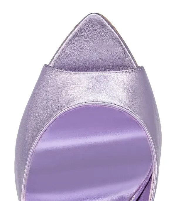 Christian Louboutin oc11z0125 Open Apostropha 80mm Sandals in Purple Size US 5 / IT 35 - 5 Thumbnail