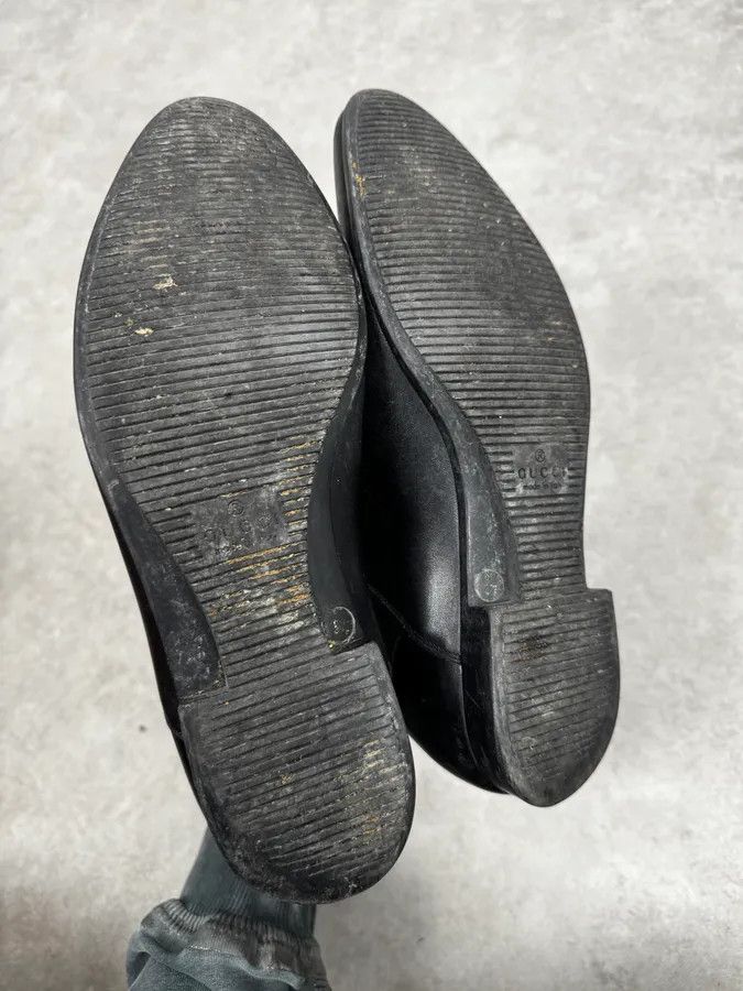 Gucci Gucci Black Minimalist Italian Leather Boots Size US 9.5 / EU 42-43 - 7 Thumbnail