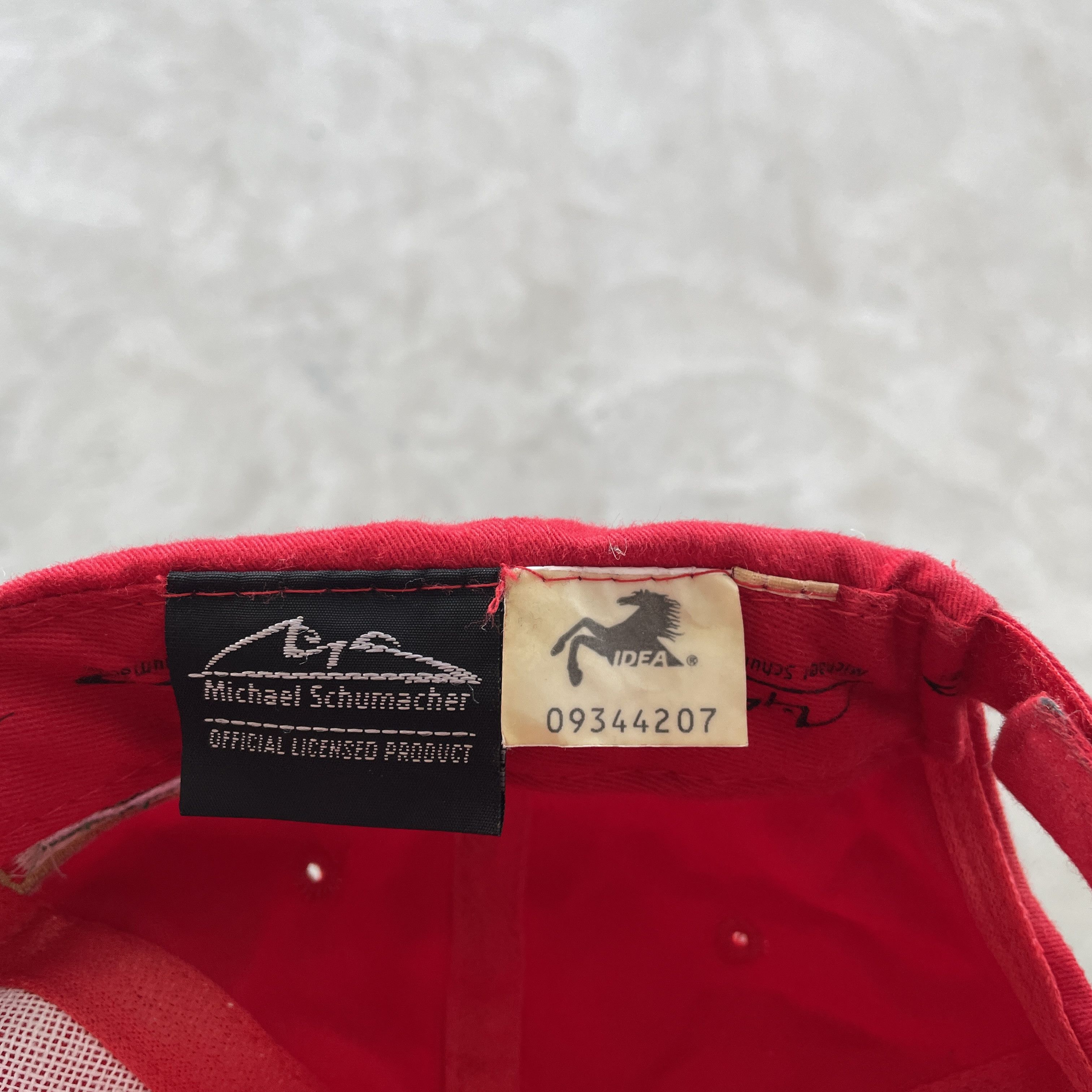 Ferrari Vintage Ferrari Michael Schumacher Racing Cap Size ONE SIZE - 5 Thumbnail
