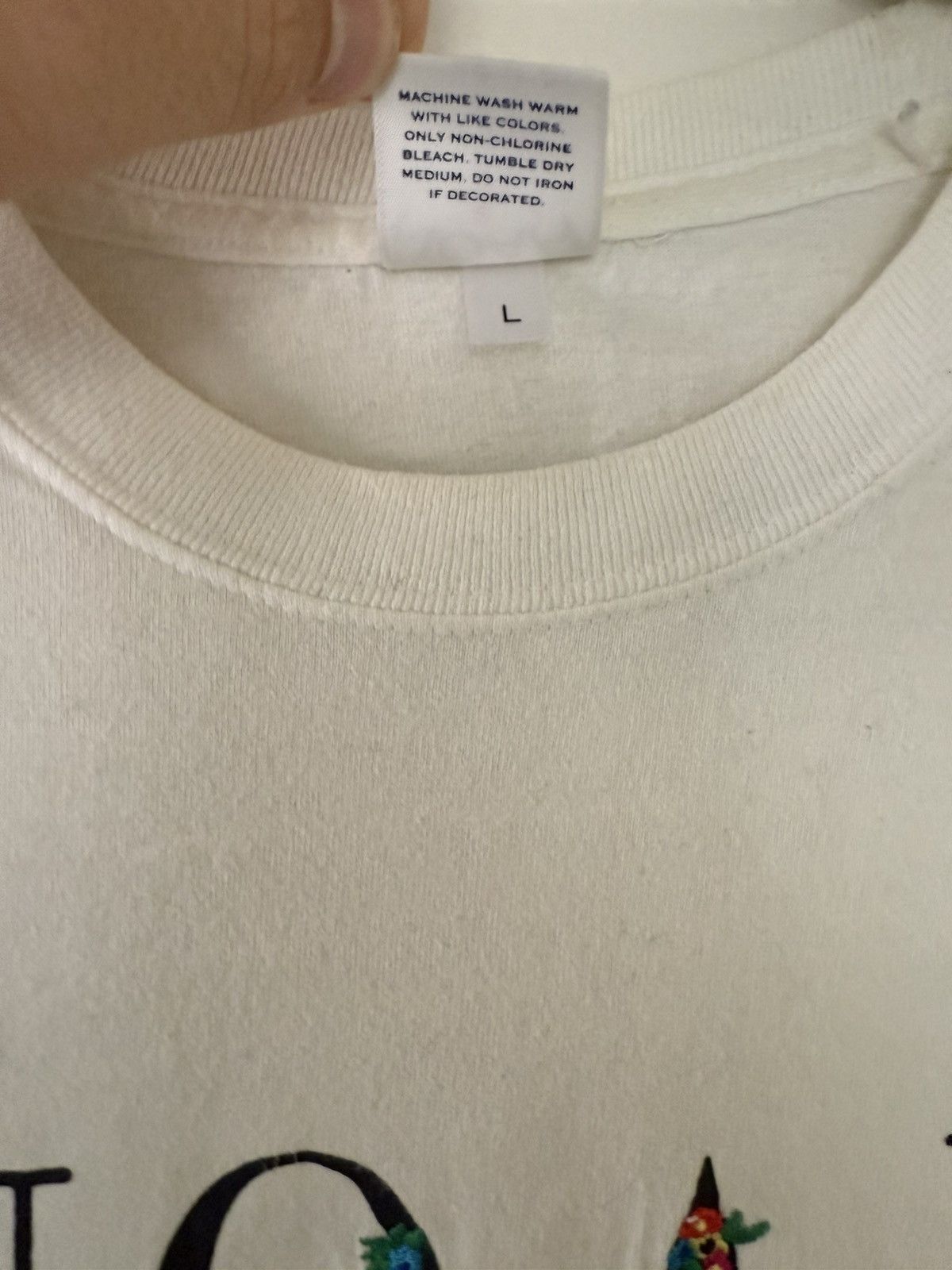 Noah Noah Logo Floral Tee 2016 Size US L / EU 52-54 / 3 - 4 Thumbnail