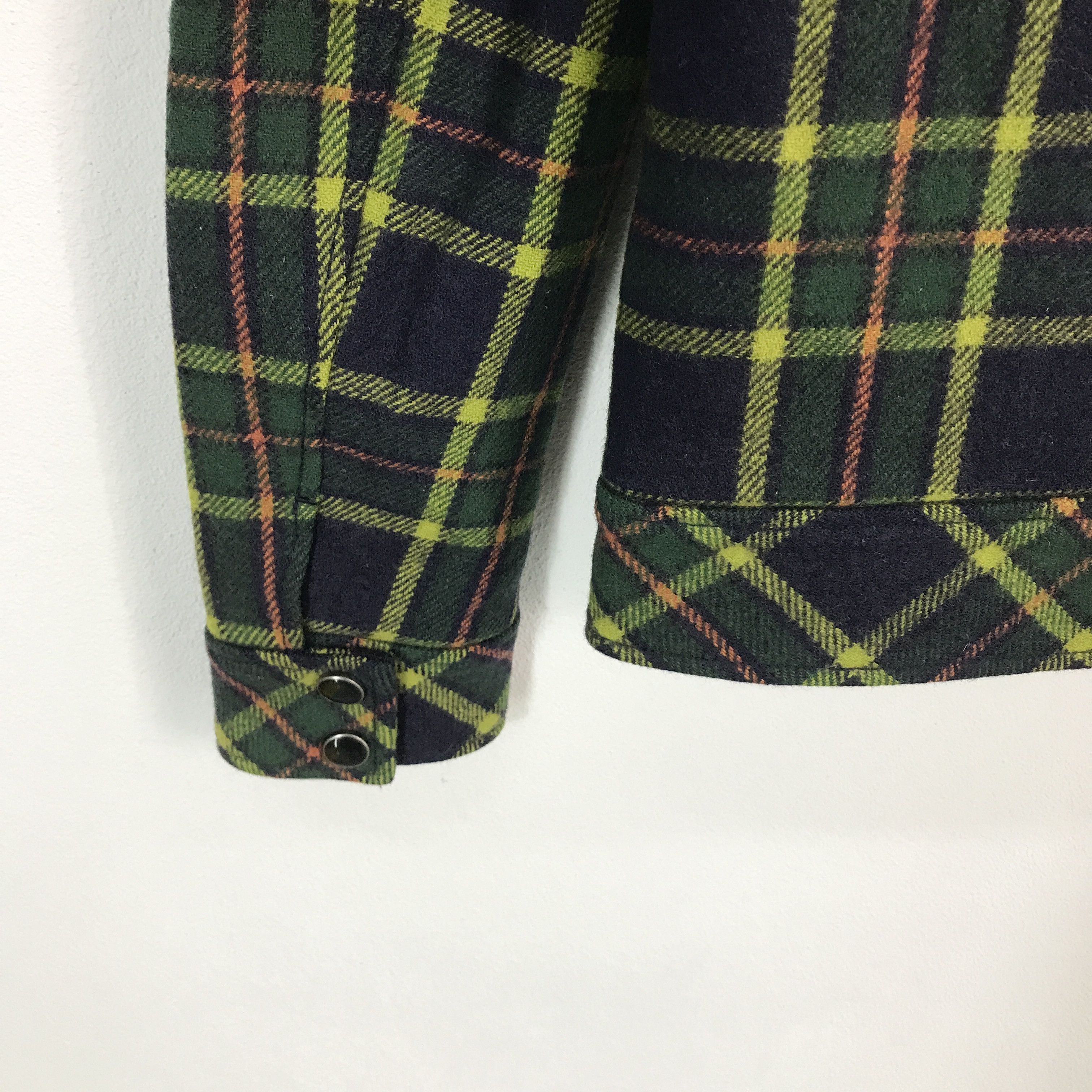 Japanese Brand rambo flannel design japan zipper jacket Size US S / EU 44-46 / 1 - 7 Thumbnail