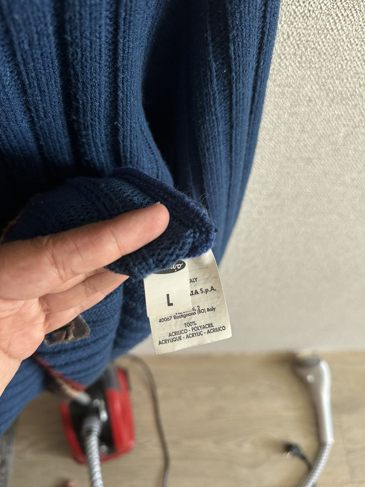 Mambo × Vintage Vintage Mambo Knit Crew Neck Sweater Size US L / EU 52-54 / 3 - 10 Thumbnail