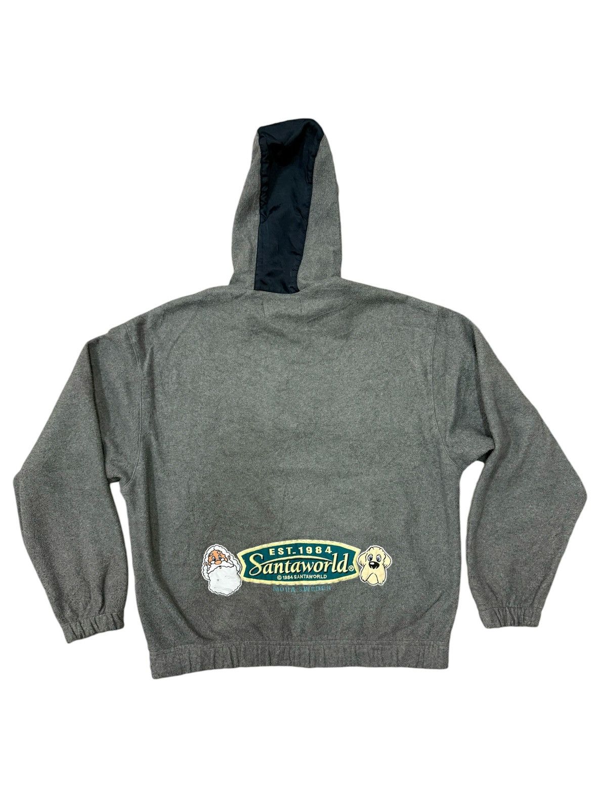 Cartoon Network × Japanese Brand × Vintage Vintage Santaworld Pullover Fleece Halfbitton Jacket Hoodie Size US L / EU 52-54 / 3 - 1 Thumbnail