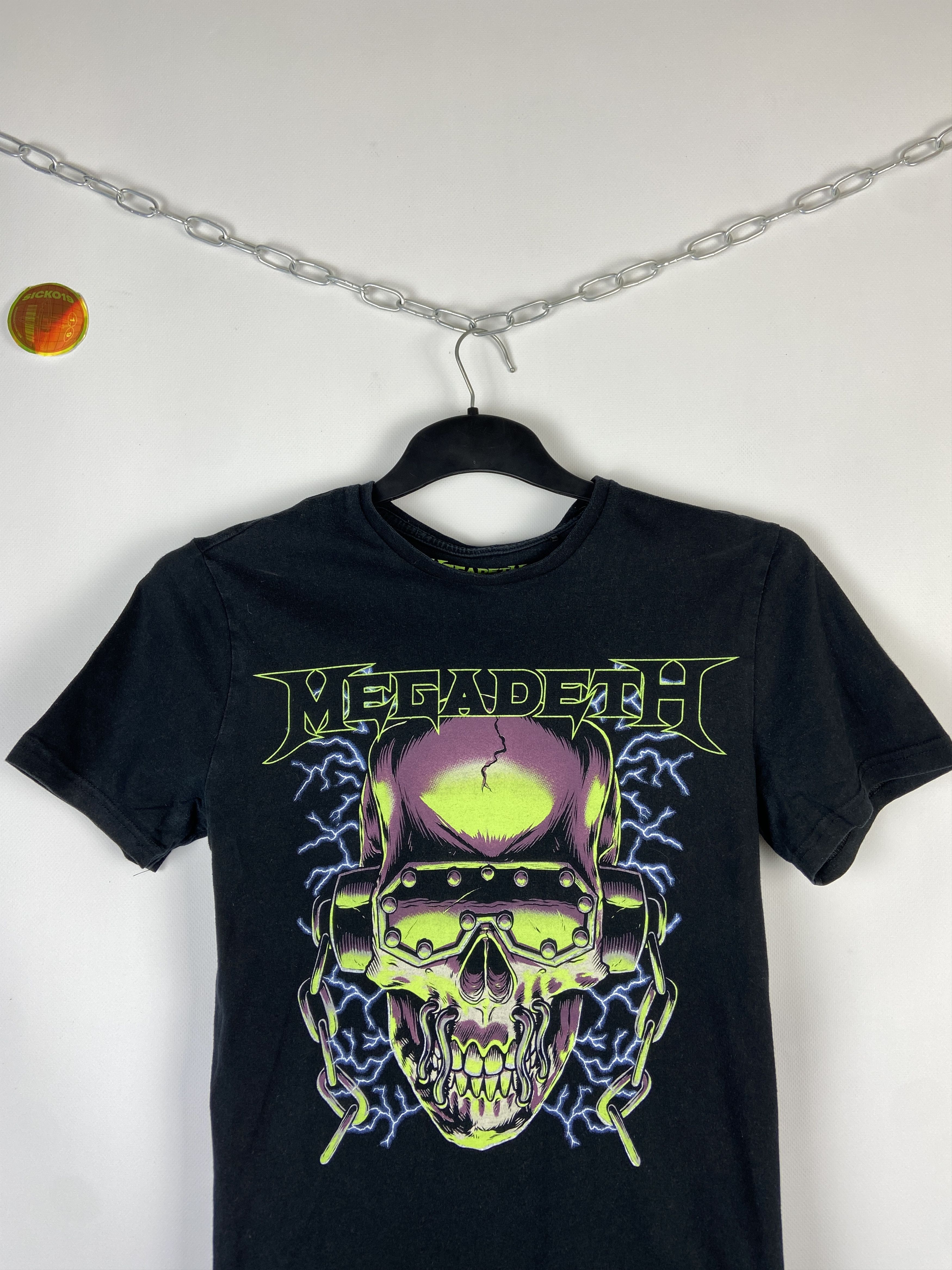 Band Tees × Megadeth × Vintage Vintage Megadeth Band T Shirt Size US S / EU 44-46 / 1 - 3 Thumbnail