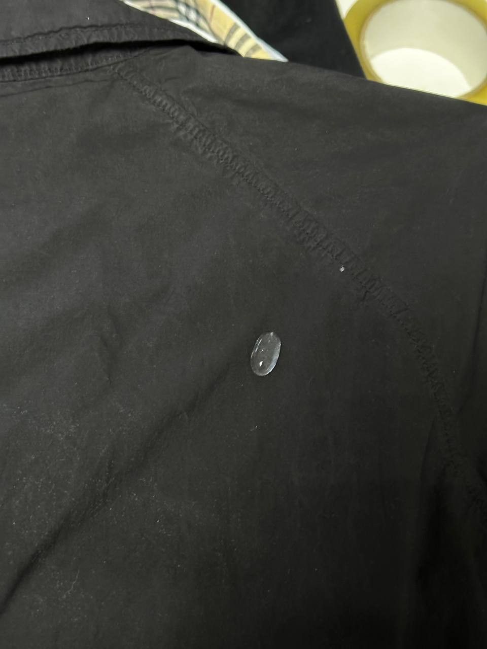 Aspesi Aspesi Garments Luxury Water Repelent Black Tranch Coat Size US L / EU 52-54 / 3 - 11 Thumbnail