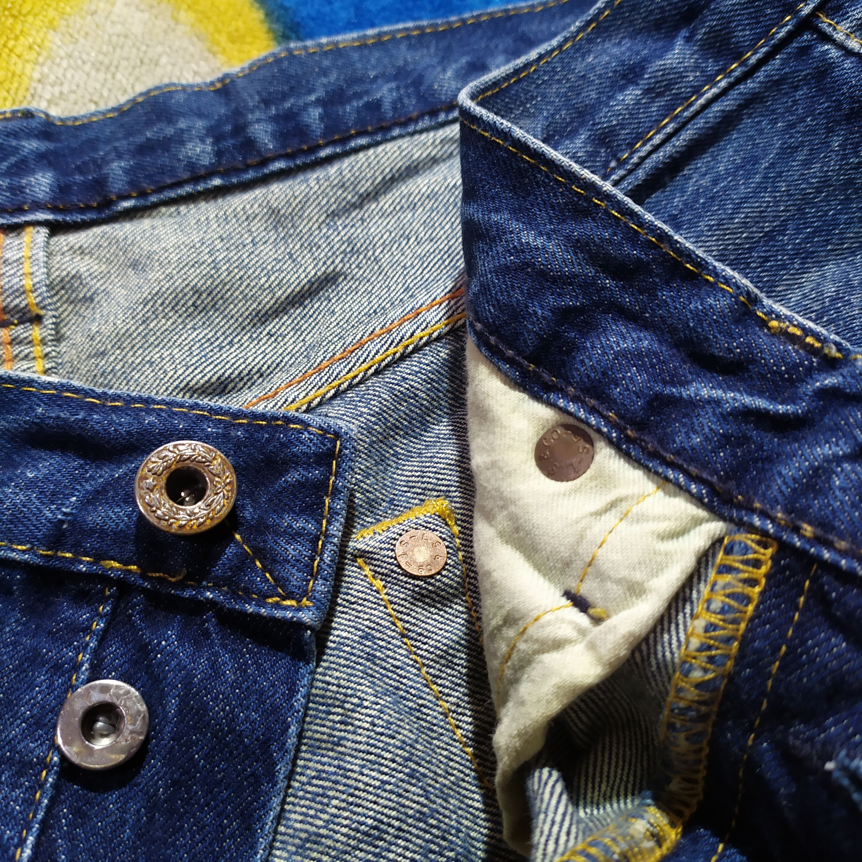 Levi's × Levi's Vintage Clothing Levi's S501XX Big E 1944 World War 2 Model Size US 34 / EU 50 - 6 Thumbnail