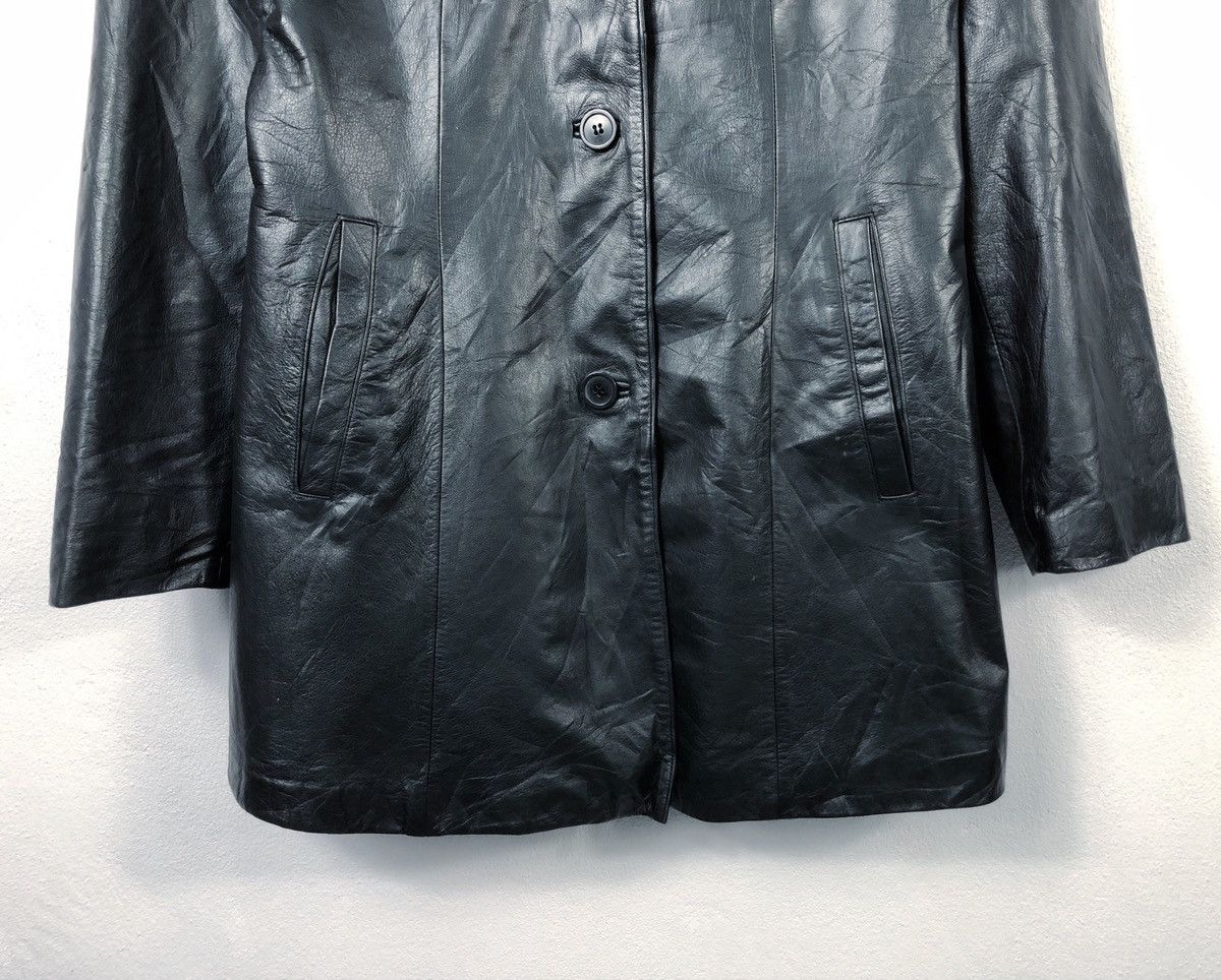 Jean Charles De Castelbajac Rare Vintage JC Castelbajac Button Leather Jacket Size US XS / EU 42 / 0 - 4 Thumbnail