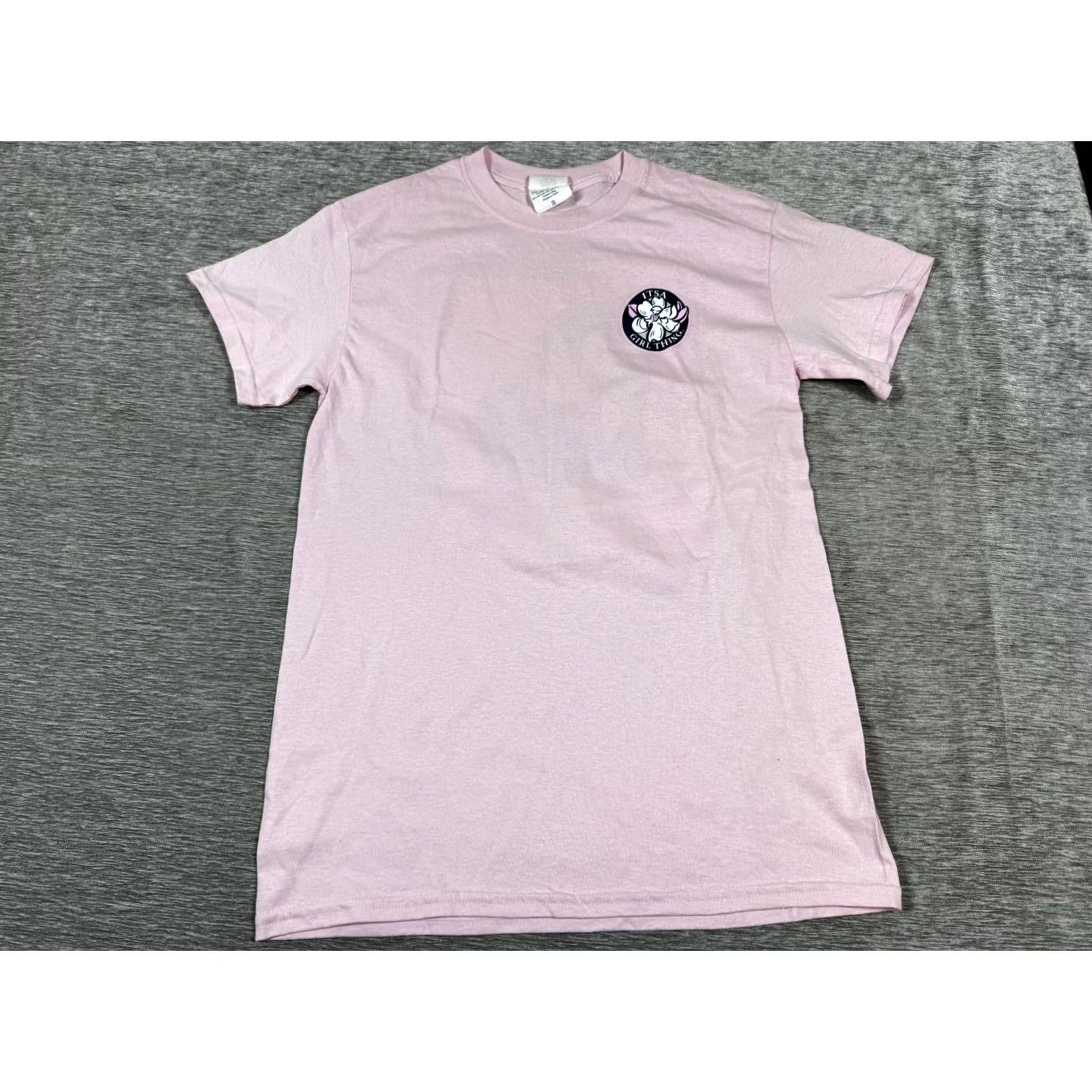 Vintage Itza Girl Thing Shirt Womens Small Pink Georgia State Of Mind Graphic T-Shirt Size S / US 4 / IT 40 - 3 Thumbnail