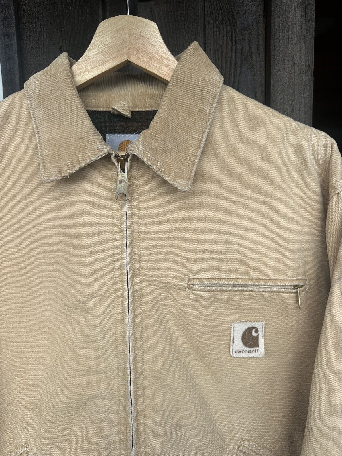 Vintage Carhartt Detroit Jacket J43 WET 90s