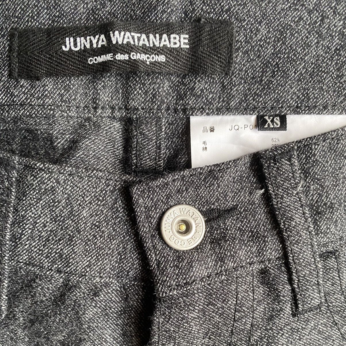 Comme des Garcons Grey Wool Distressed And Repaired Pants Size US 28 / EU 44 - 5 Thumbnail