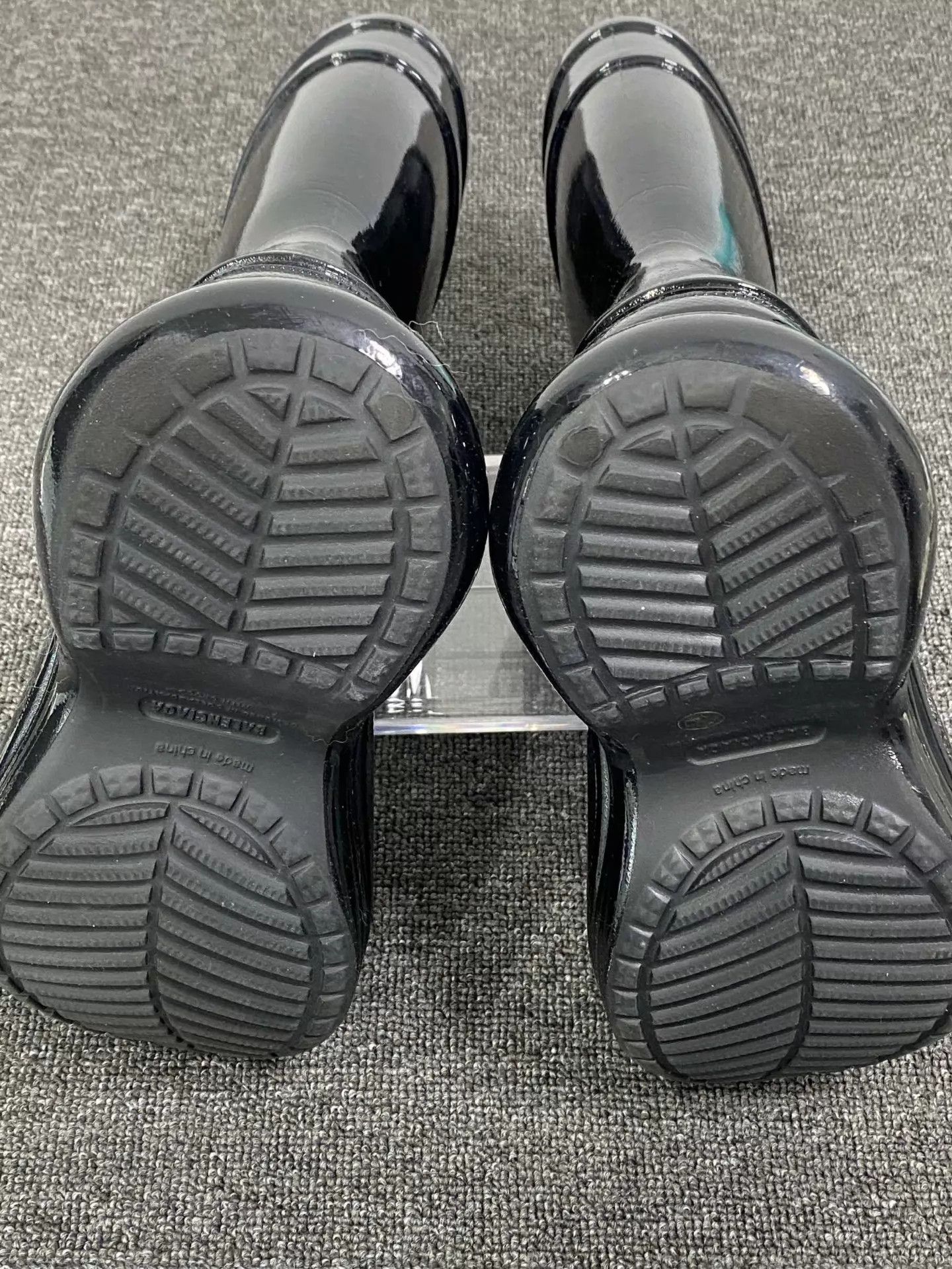 Balenciaga Balenciaga CROCS Logo Round Toe Tall Boots Size US 6.5 / IT 36.5 - 4 Thumbnail