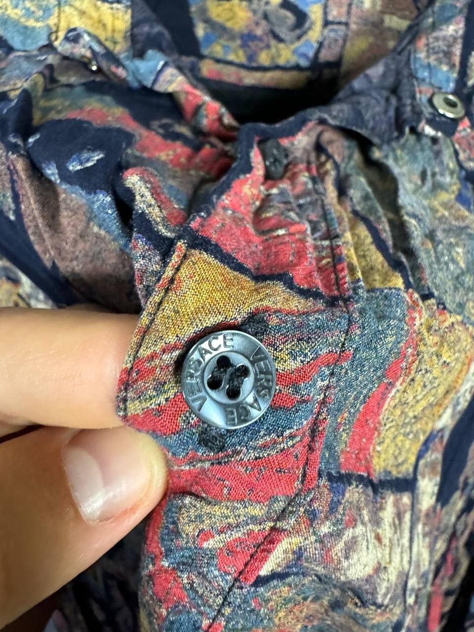 Versace Archive Vintage Versace Woman Shirt Printed Floral 2XL Size XXL / US 16-18 / IT 52-54 - 7 Thumbnail