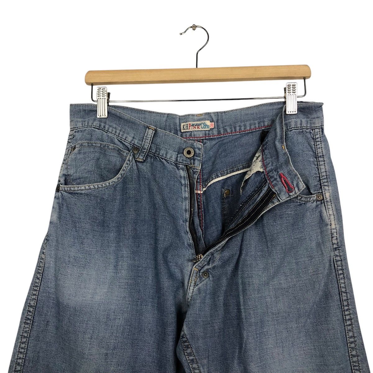 Japanese Brand 📌Vintage Denim Jeans Pink House Karl Helmut Japan Size 32" / US 10 / IT 46 - 18 Thumbnail