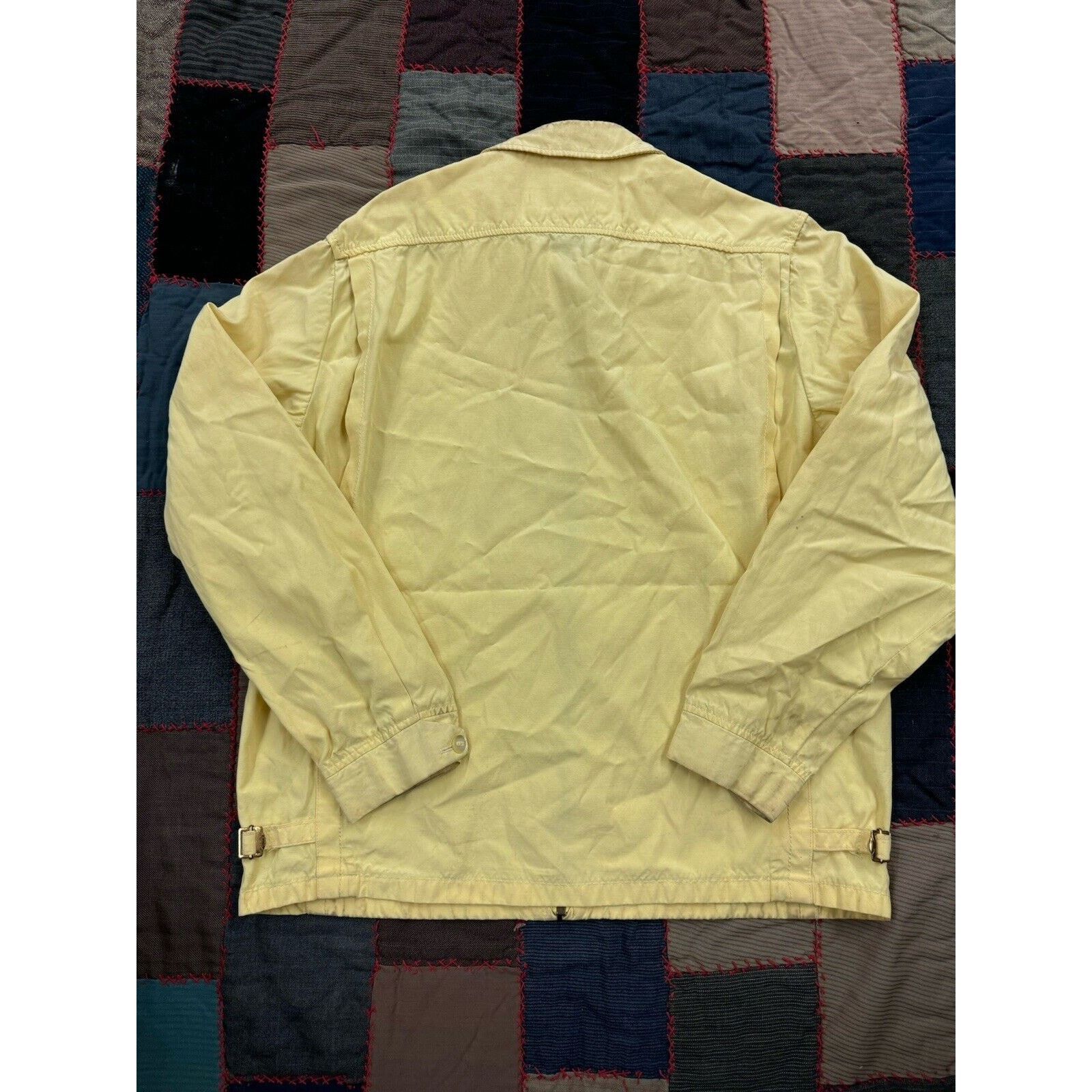 Harley Davidson Vintage 70s Pastel Yellow Harley Davidson Lightweight Zip LT Size US L / EU 52-54 / 3 - 2 Thumbnail