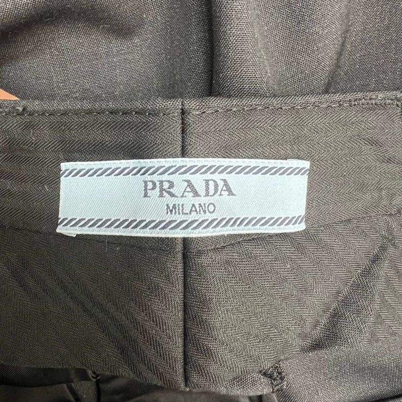 Prada Prada Black suit trousers 2505-Nextarrow Size US 38 / EU 54 - 5 Thumbnail