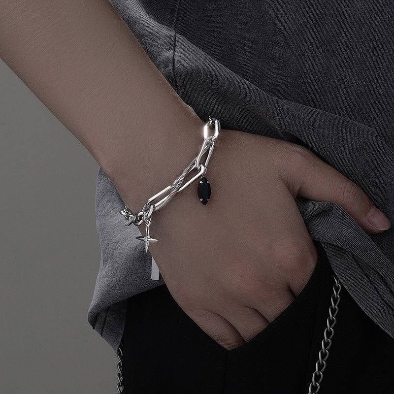Jewelry Vibe Bracelet Y2K Punk Chain Gotch Bracelets Chains Size ONE SIZE - 1 Thumbnail
