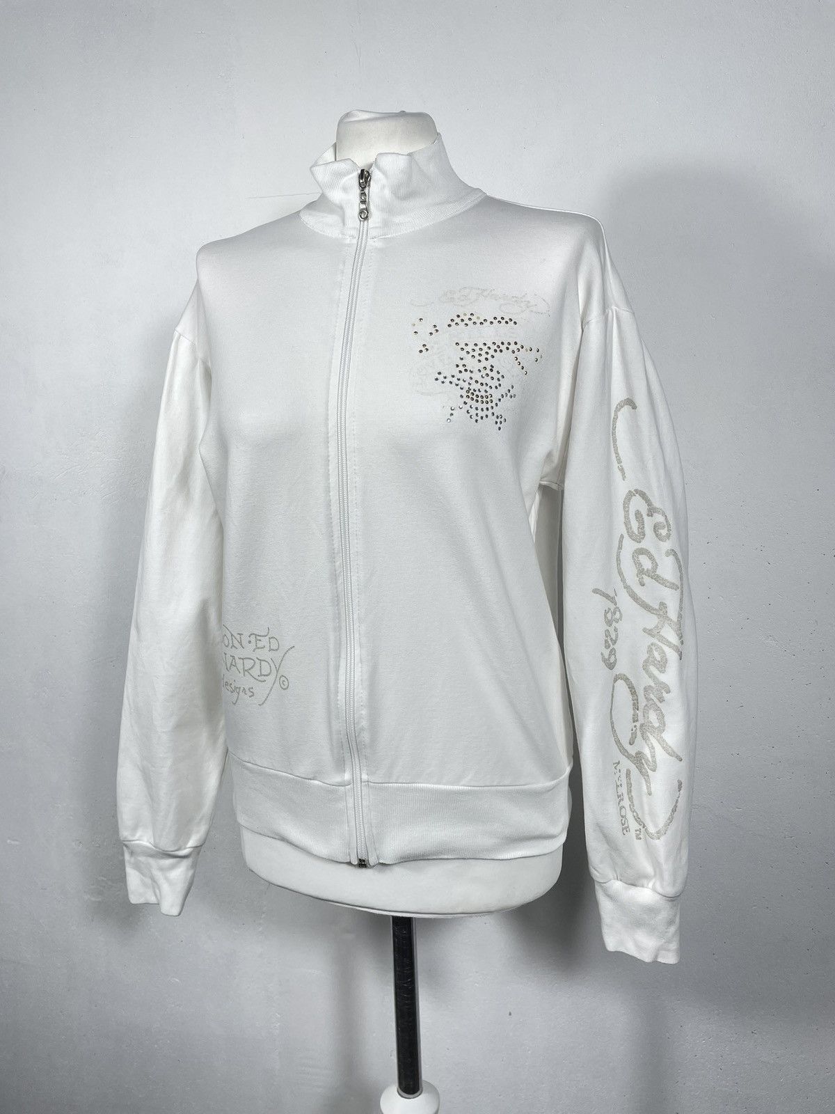 Christian Audigier × Ed Hardy × Vintage Ed Hardy x Christian Audigier Retro 00s Hoodie Swag Drip Size XL / US 12-14 / IT 48-50 - 6 Thumbnail
