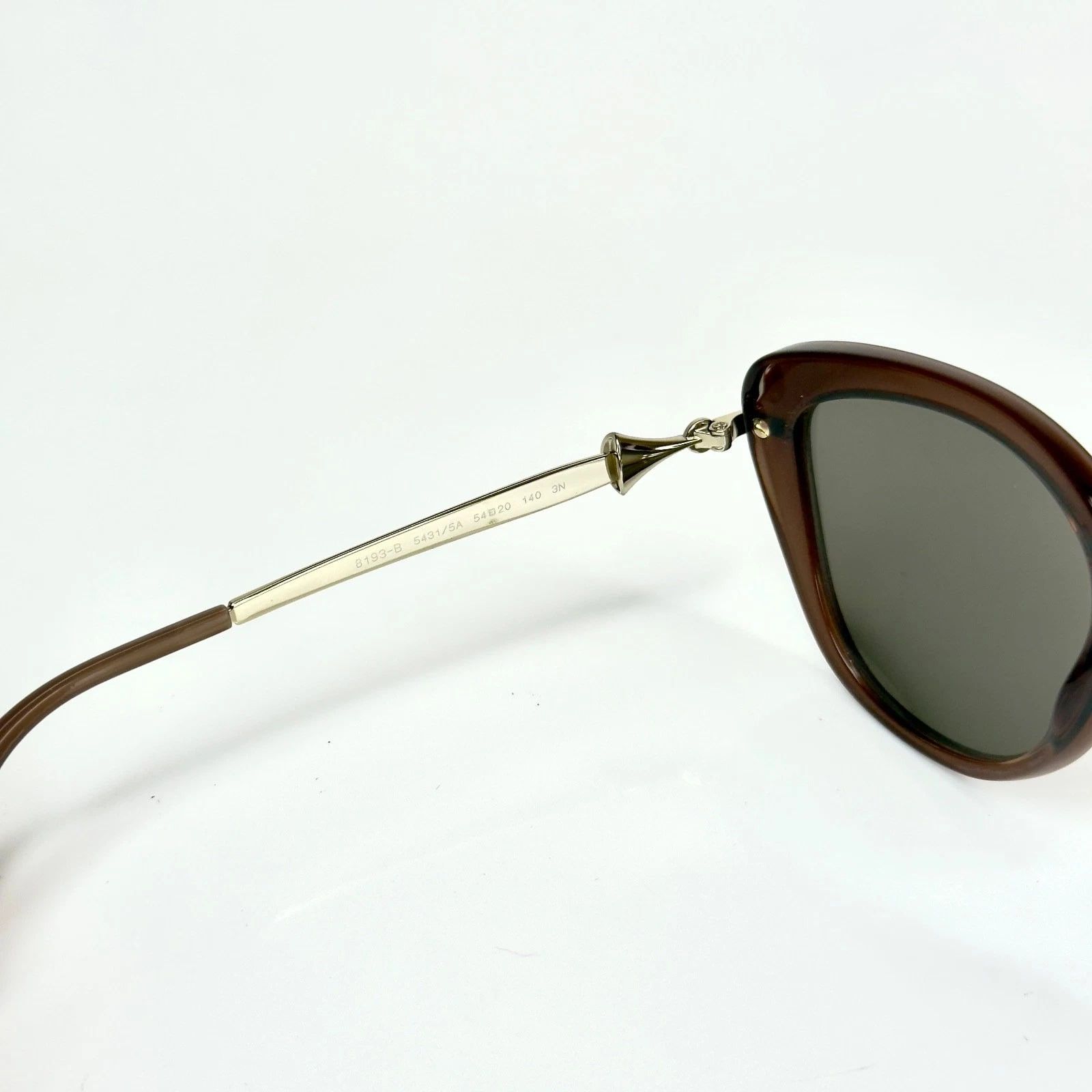 Bvlgari BULGARI BV8193B DIVAS DREAM Brown Beige Fan Sunglasses 8193 Size ONE SIZE - 6 Thumbnail