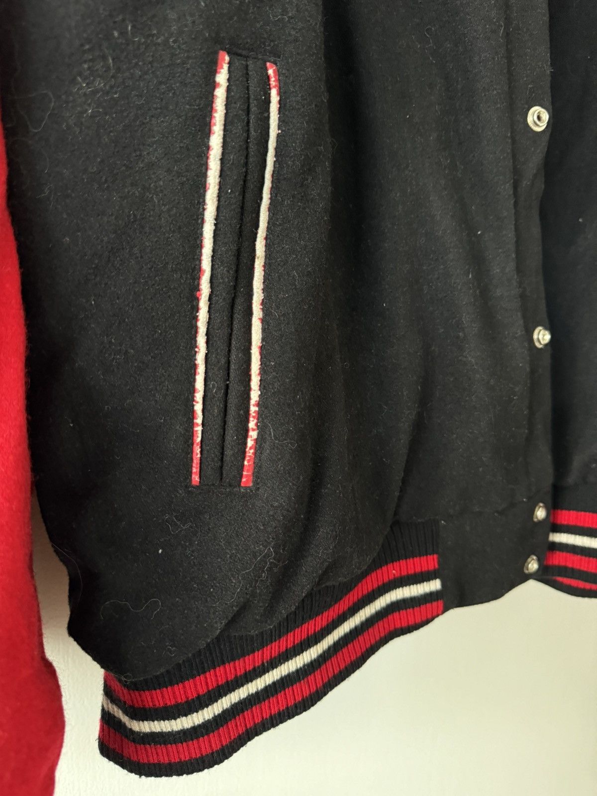 Jeff Hamilton Jeff Hamilton JH Designs Chicago Bulls Varisty Shell Jacket Size US XL / EU 56 / 4 - 6 Thumbnail