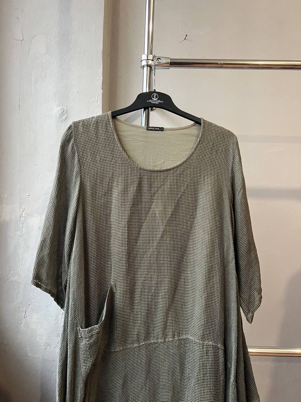 Japanese Brand GRIZAS ASYMMETRICAL JAPANESE ART AVANTGARDE DRESS SIZE L Size L / US 10 / IT 46 - 3 Thumbnail