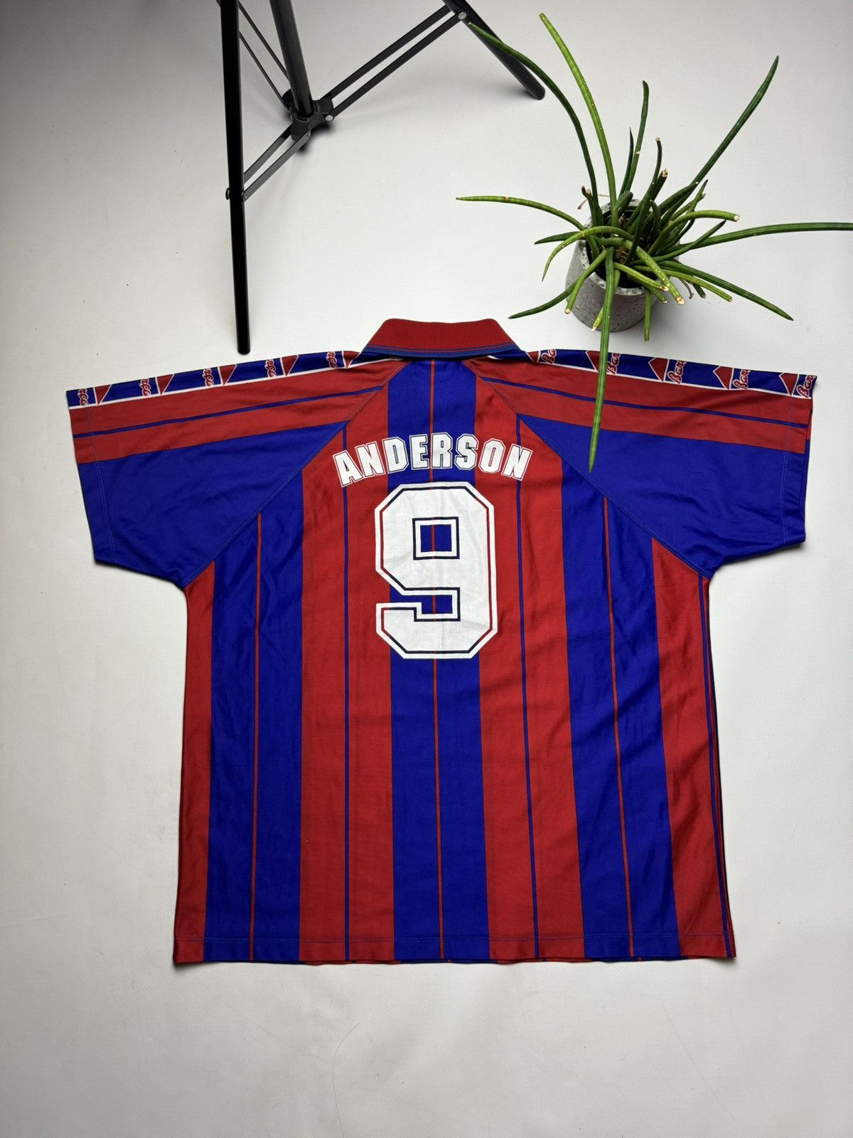 Vintage Rare vintage Barcelona Anderson soccer jersey y2k Size US XL / EU 56 / 4 - 1 Thumbnail