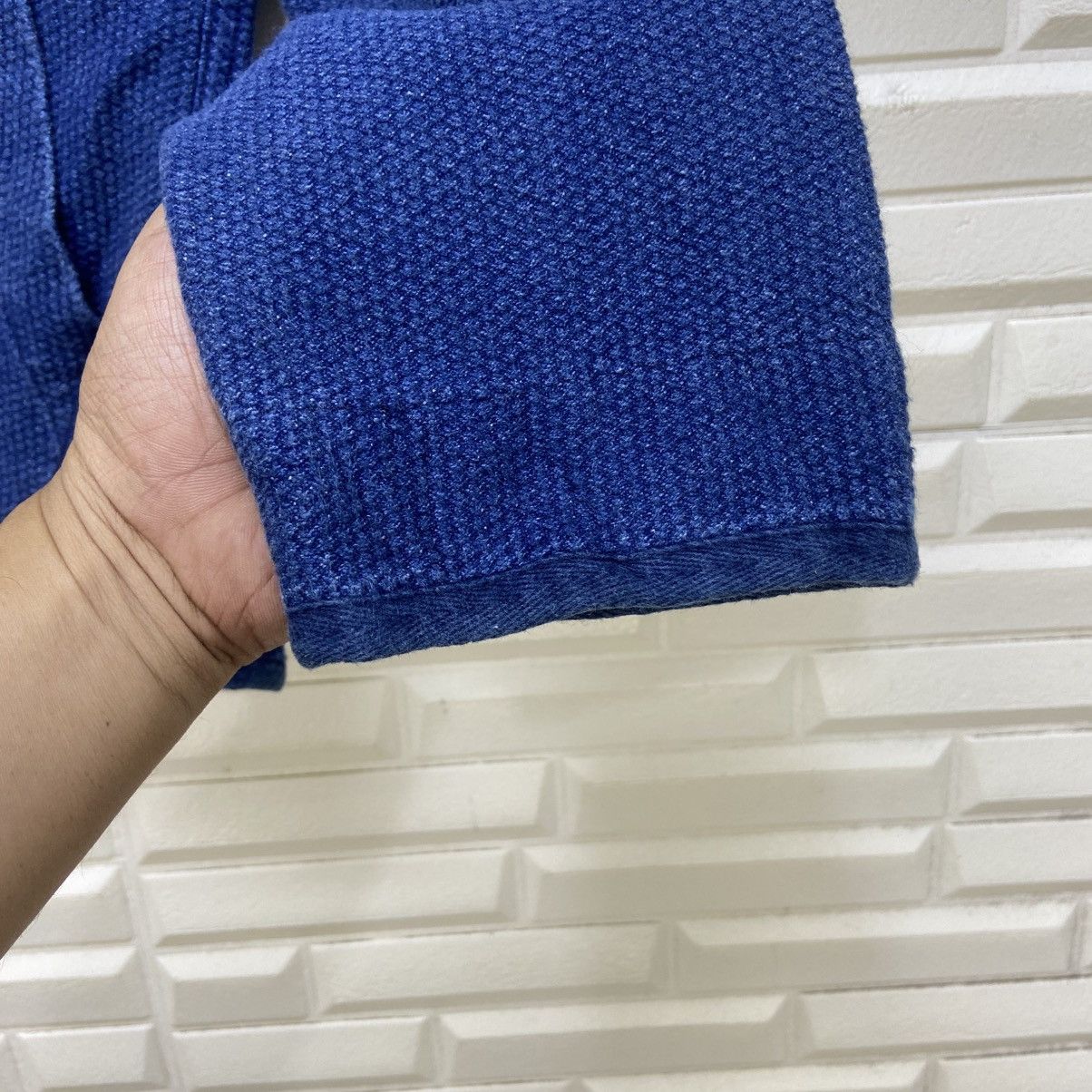 Japanese Brand Japanese Traditonal Gaijin Made Sashiko Kendo Indigo Jacket Size US M / EU 48-50 / 2 - 12 Thumbnail
