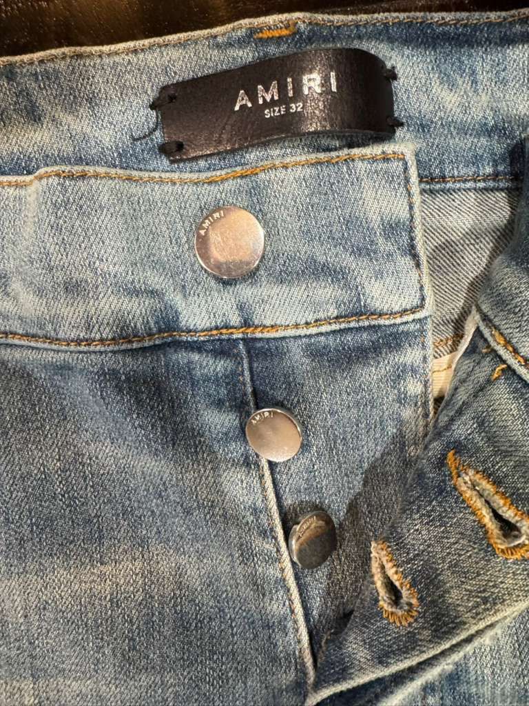 Amiri Amiri camo patch jeans Size US 32 / EU 48 - 4 Thumbnail