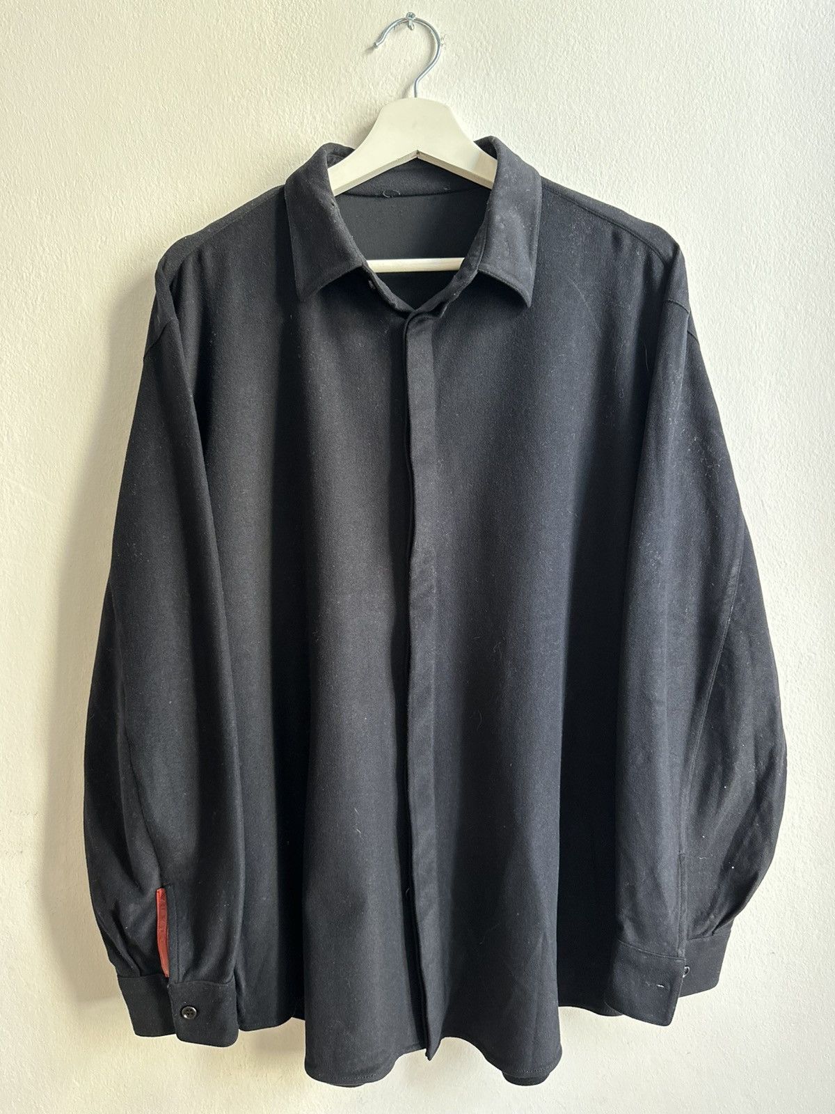 Prada Prada Vintage Sport Collection Stretch Long Sleeve Shirt Size US M / EU 48-50 / 2 - 2 Thumbnail