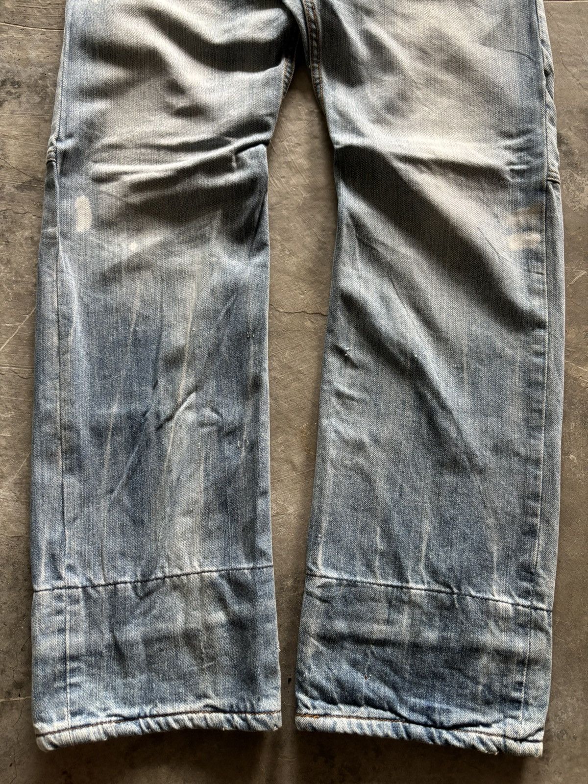 Hysteric Glamour DOUBLE WAIST dominate stone washed punk flannel layered rock Size US 32 / EU 48 - 11 Thumbnail