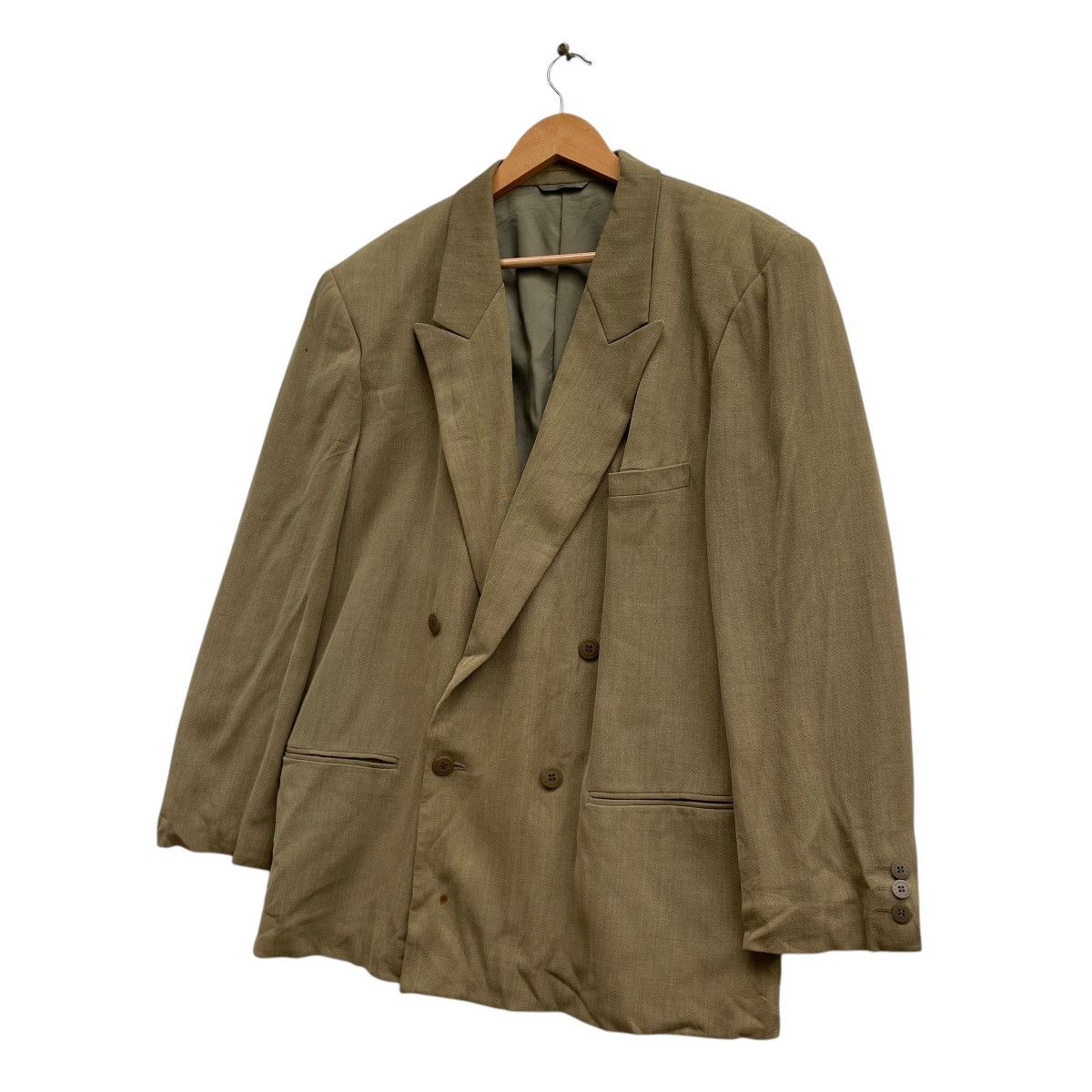 Vintage 💥Vintage Umberto Ginocchietti Double Collar Blazer Jacket Size US M / EU 48-50 / 2 - 3 Thumbnail