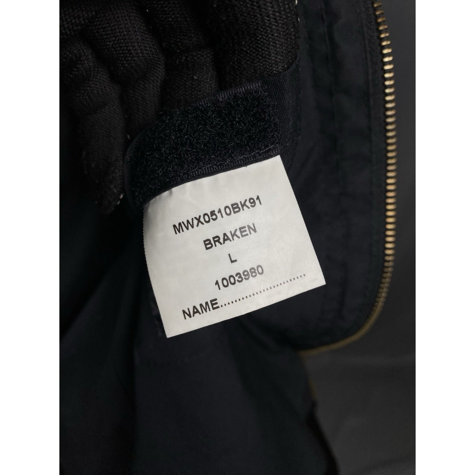 Barbour Barbour Braken Men's Black Waxed Motorcycle Jacket Size L Size US L / EU 52-54 / 3 - 14 Thumbnail