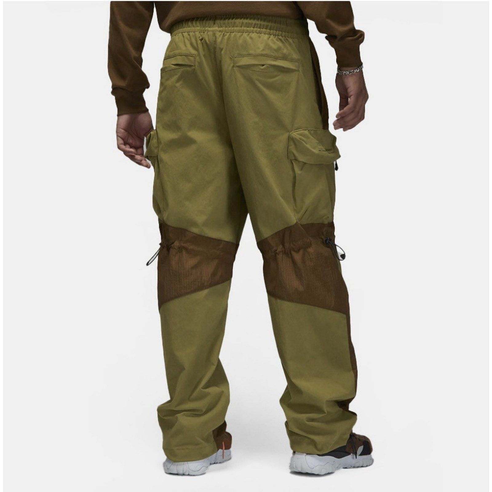 Jordan Brand Nike Jordan 23 Engineered Woven Cargo Pants Green Medium Size US 30 / EU 46 - 2 Thumbnail