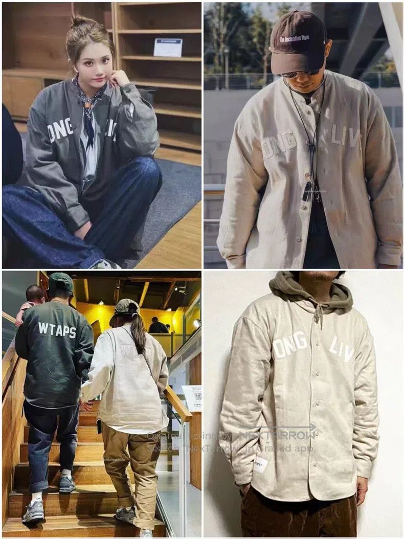 Wtaps Wtaps Flannel collarless shirt coat Size US M / EU 48-50 / 2 - 8 Thumbnail