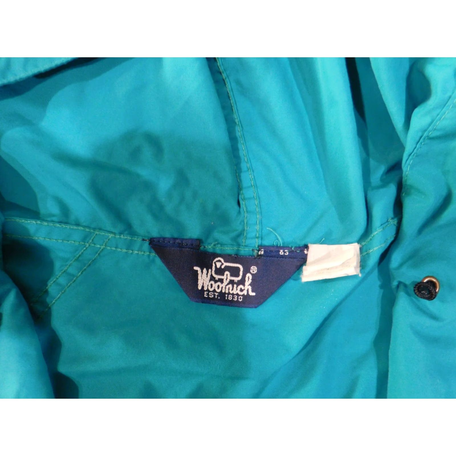 Vintage VINTAGE Woolrich Jacket Windbreaker XL Mens 1/4 Zip Green 80s 90s Size US XL / EU 56 / 4 - 5 Thumbnail