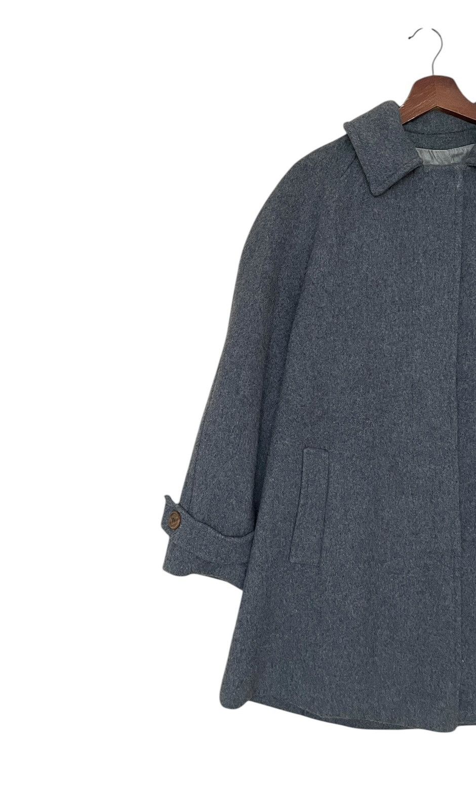 Pendleton × Vintage Vintage Brand Pendleton Wool Trench Coat 1980s Size L / US 10 / IT 46 - 3 Thumbnail