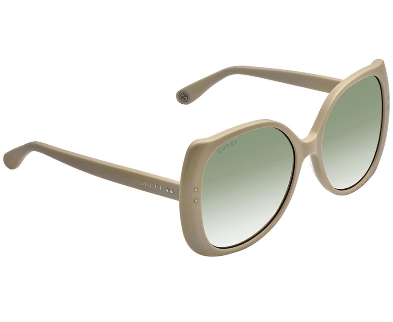 Gucci GUCCI GG0472S 005 — Ivory Butterfly Sunglasses Size ONE SIZE - 1 Thumbnail
